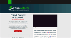 Desktop Screenshot of fakethereferer.com